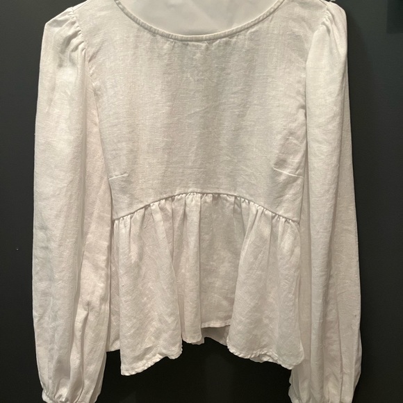 Beautiful NWOT Reformation Rumi Limen Top XS - Picture 3 of 6